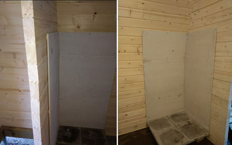 Арочная баня 3,5x2,4 м, деревня Ананичи