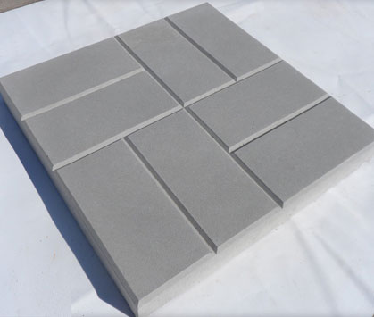 Площадка для установки Бани-Бочки из плитки